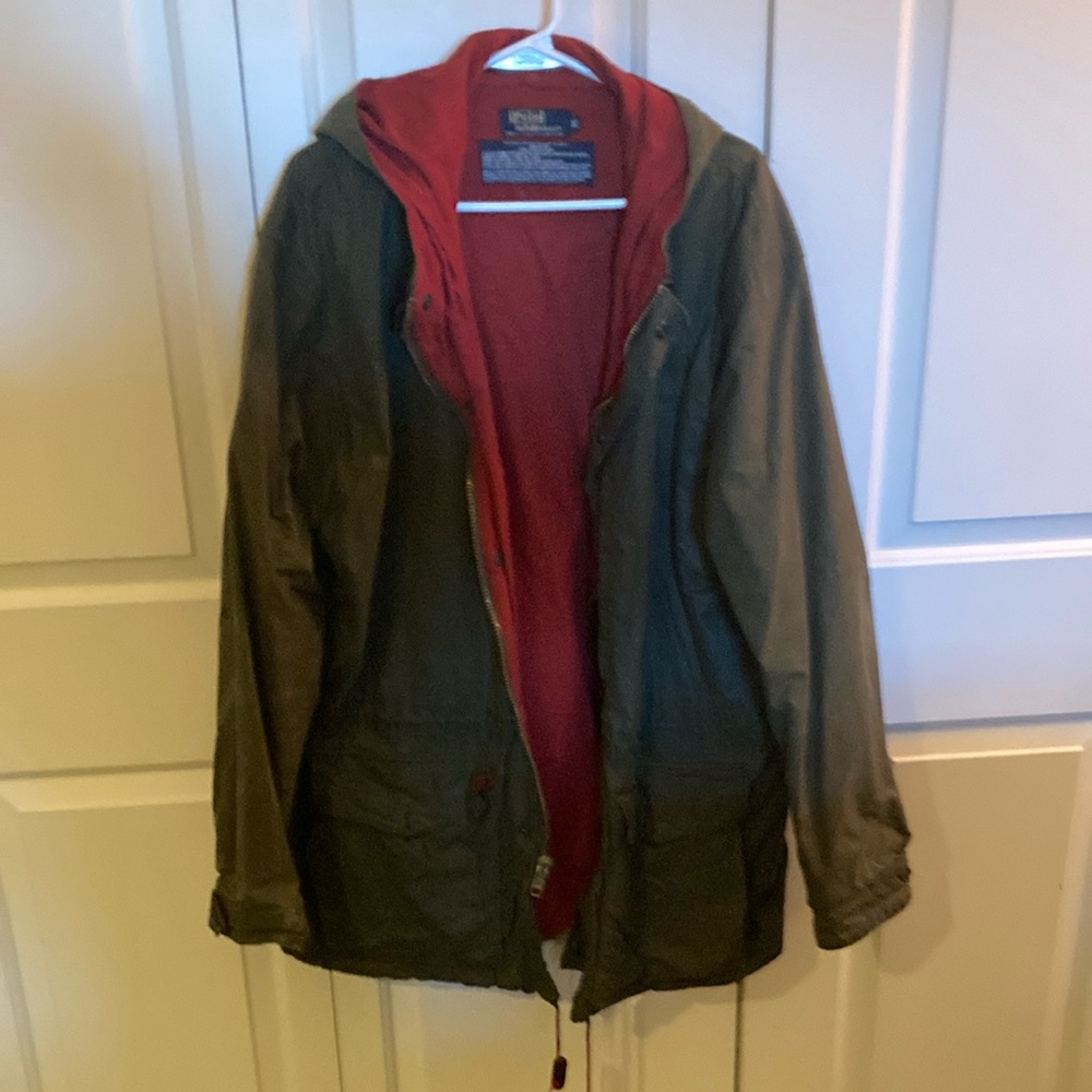 Vintage 1980’s Ralph Lauren Polo Wax Cloth Jacket w/ Hood